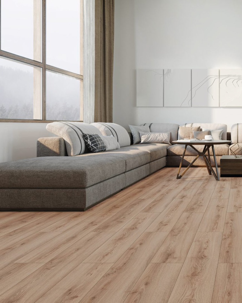 Floorpan Plus 5 Ref 4008 - 4 biseles AC5/33 - 72h WP -  L2C 1205x197x8mm (dove)