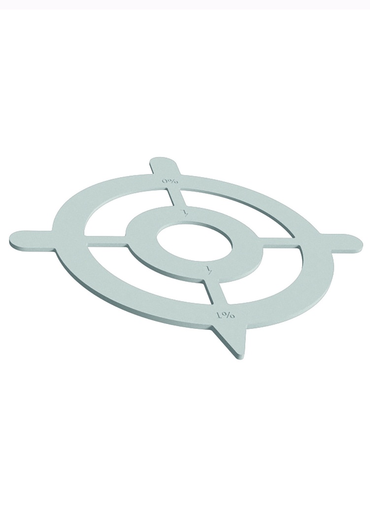 Compensador pendiente para plots inclincación 1%	