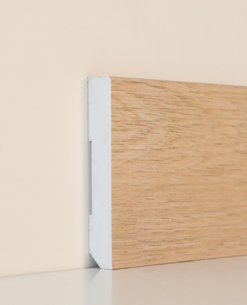 Rodapié BL PVC Ref DOMUS 2250x80X12mm	