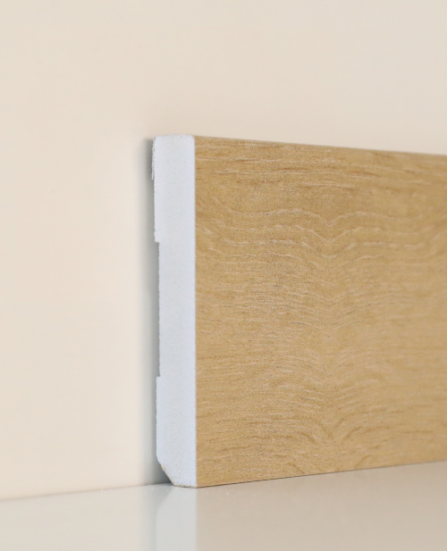 Rodapié BL PVC Ref ATENAS 2250x80X12mm	