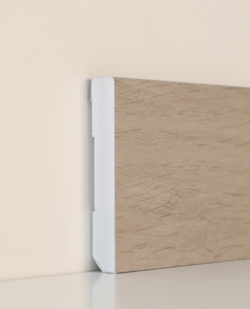 Rodapié BL PVC Ref BERLIN 2250x80X12mm	