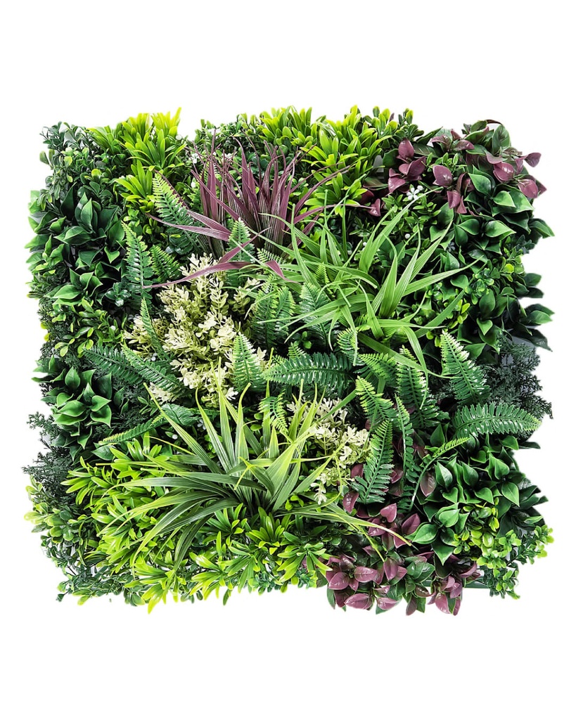 Jardín Vertical Borneo SC - paneles 50x50cm	