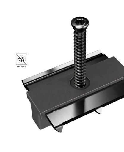 [CLIP7/22] Clip Bamboo tornillo incluido / 90 clips + 90 tornillos	