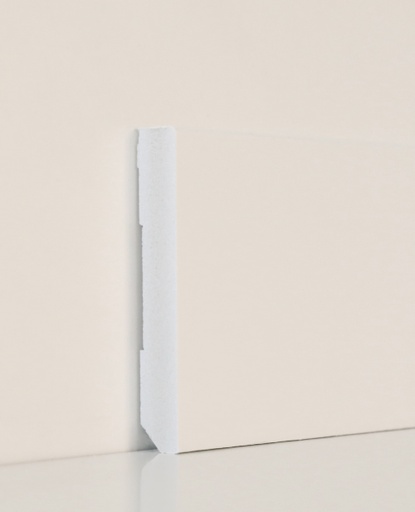 [BLPVC210026225] Rodapié  BL PVC papel lacado blanco ral 9003   2250x80X12mm	