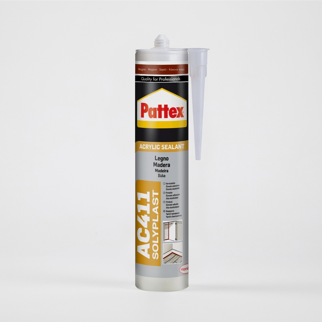 Pattex Acril AC 411 Sapeli cart. 300 ml  12 unid caja
