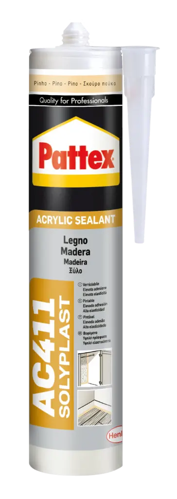 Pattex Acril AC 411 Haya   cart. 300 ml  12 unid caja