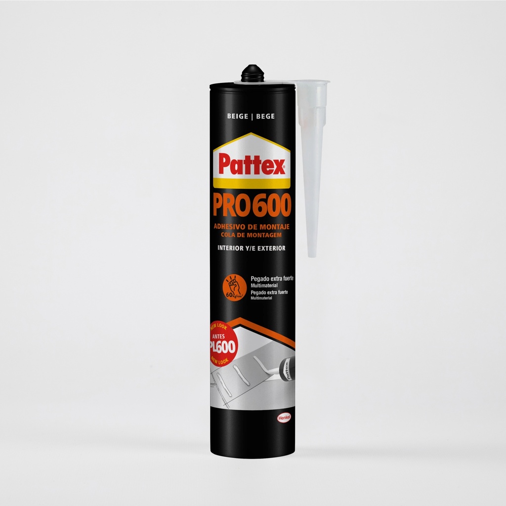 Pattex PL600 - PRO 600 Monfix 300ml 12ud caja