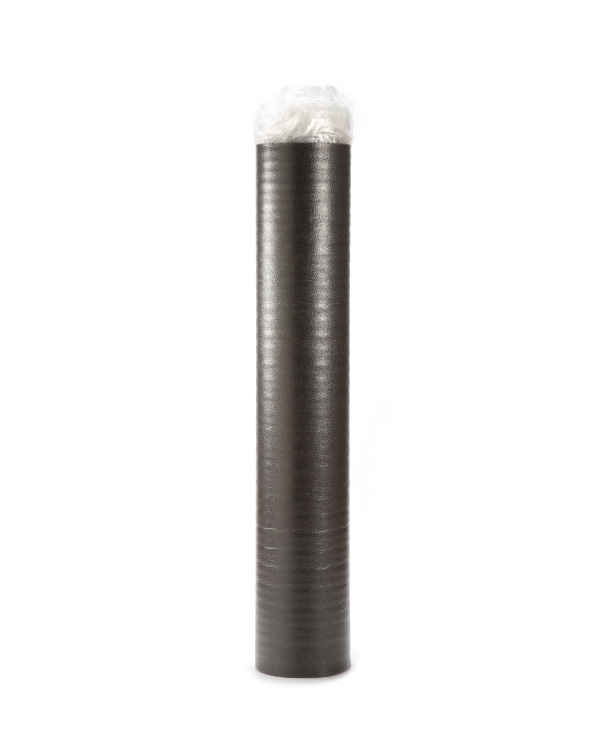 MINIROLLO FOAM ECO PARQUET NEGRO CON FILM LD + Solapa 10cm - 24m2 rollo