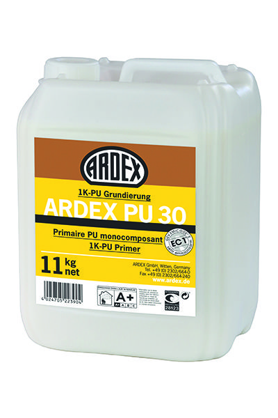Ardex Primer PU30 11kg bote - Imprimación de poliuretano mono antihumedad	