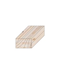 [RASTR45X45C4] Rastrel de 2100x45x45mm pino cuperizado calibrado Clase 4 - 4C/R