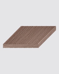 [W3352LRF1203003] Terafest Rodapié/ Perfil acabado  / Rustic - Forest / Teak 3000x120x11mm